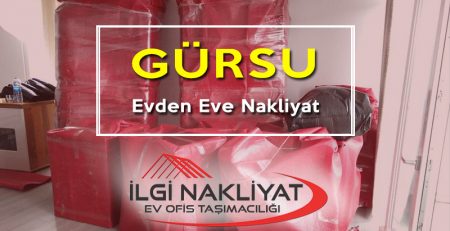 Gürsu evden eve nakliyat